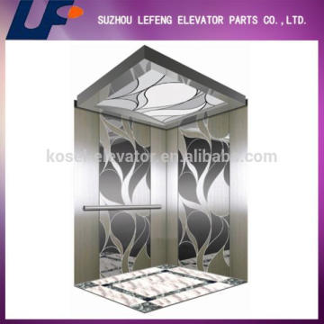 320/450KG Home Elevator Passenger Lift with Etching Design